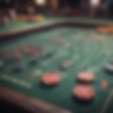 Strategic Betting Board Strategic betting board showcasing various betting options