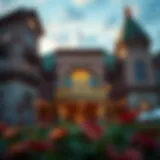 Exterior view of Turning Stone Casino showcasing its architectural elegance