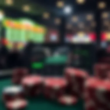 Detailed view of betting features within the TwinSpires PA app