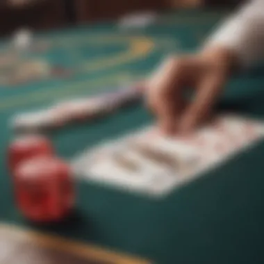 Strategic betting patterns in blackjack gameplay