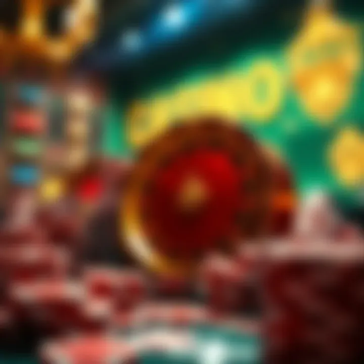 Casino bonus codes concept