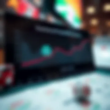 Graph illustrating statistical probabilities in lottery