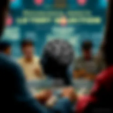 Infographic on psychological factors affecting lottery choices