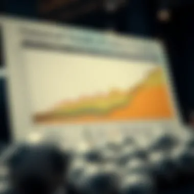 Chart showcasing historical lottery trends