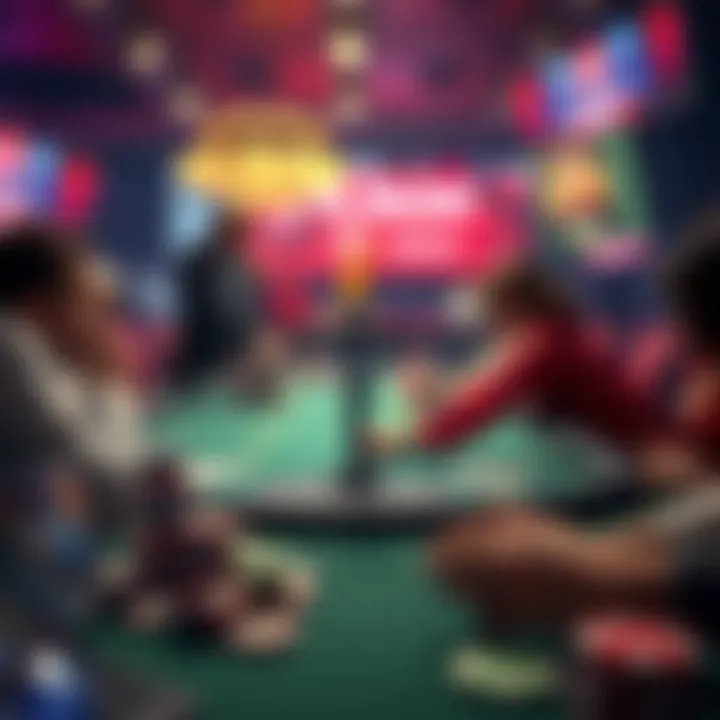 Visual representation of risks versus rewards in parlay betting