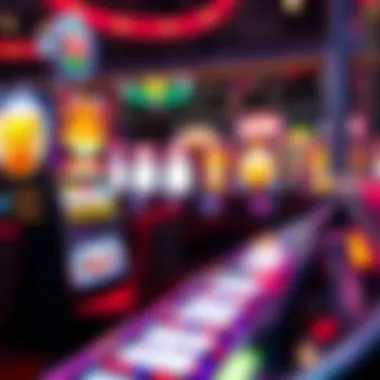 A modern digital slot machine showcasing its vibrant graphics and user interface