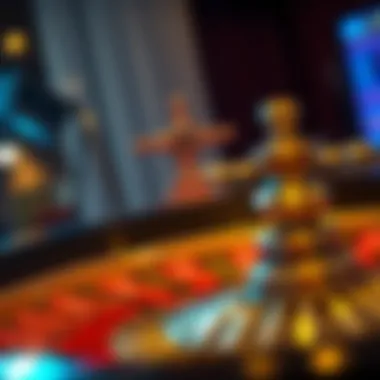 Visual representation of the psychology behind gambling decisions