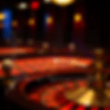 Graph illustrating the probability of different types of roulette bets