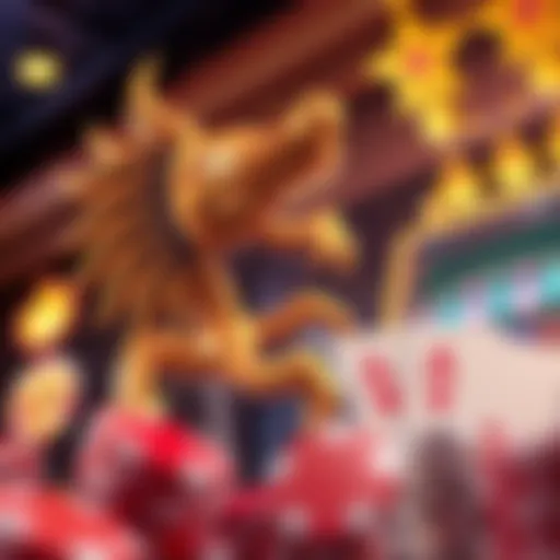 Visual representation of wild symbols in slot games