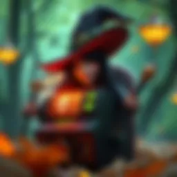 Enchanting visual of the Wicked Witches slot machine.