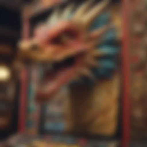 Wu Dragon slot machine showcasing its vibrant graphics