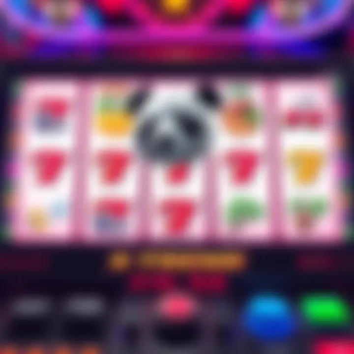 An overview of the gameplay interface showcasing the reels and symbols.